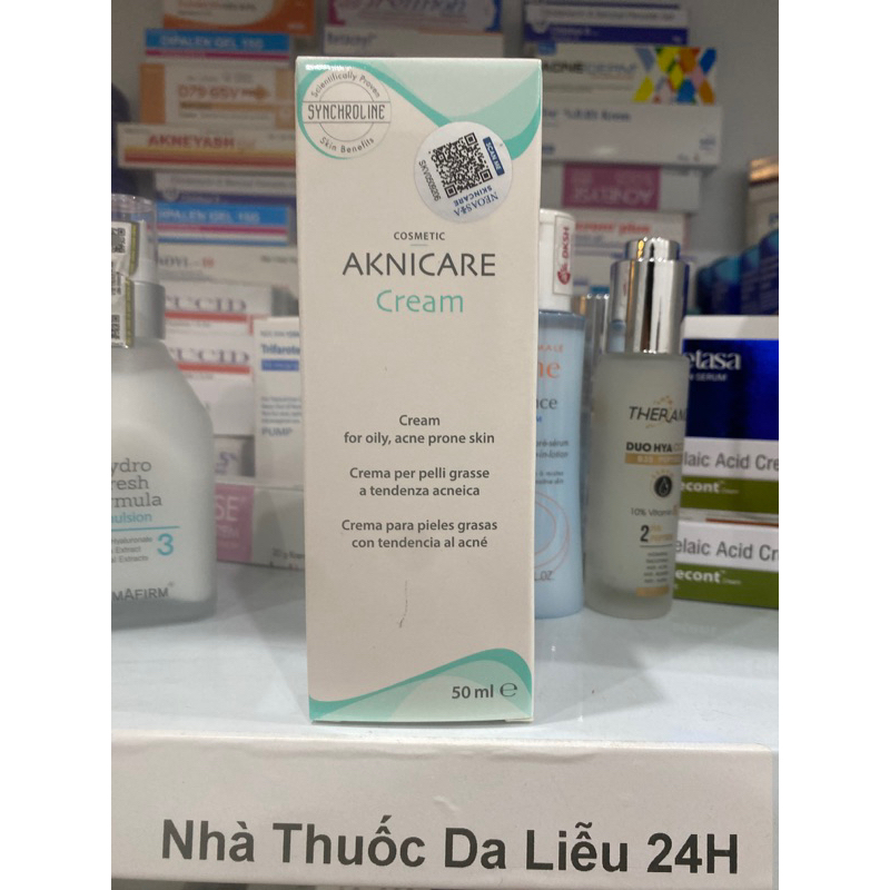 Kem giảm mụn, kiểm soát nhờn Aknicare Cream 50ml - dalieu24h