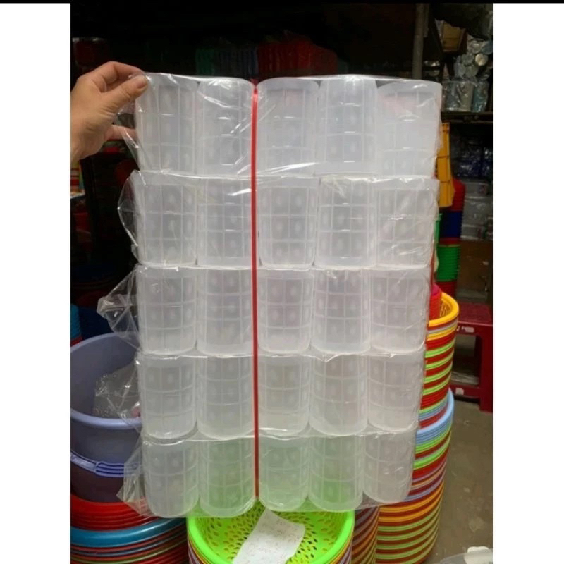 Combo 10 ly nhựa  uống bia, ly nhựa mãng cầu, ly nhựa uống nước