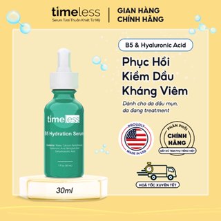 Serum Timeless Vitamin B5 HA Cấp Ẩm Làm Dịu Và Phục Hồi Da 30ml