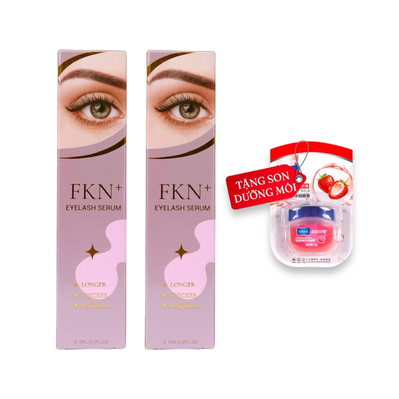 1 Dưỡng Mi FKN + Chính Hãng Phiên Bản Mới. Dung tích 6ml. hỗ trợ dài mi từ 7-10 ngày sử dụng