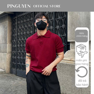 Áo Thun Polo Thời Trang Nam, Áo Polo Dệt Kim PINGUYEN 130