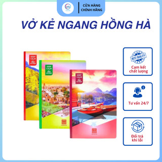  COMBO 10 Vở kẻ ngang 72 trang  120trang  200trang Hồng Hà tập kẻ ngang Hồng Hà bề mặt giấy trơn mịn gáy bìa chắc chắn 