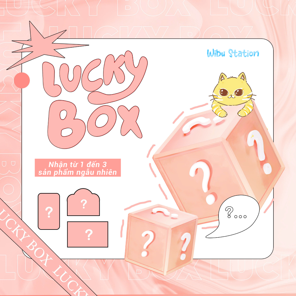 [WibuStation] Lucky Box Nhân Phẩm Anime Chính Hãng