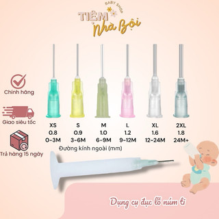 Dụng cụ đục / dập lỗ núm ti nhiều size - Tiện lợi, nhanh chóng