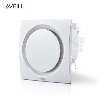Quạt thông gió âm trần Lavfill LFCV-12D/16D, mặt phẳng 250x250mm, êm ái,hút khỏe,dễ vệ sinh,BH 2 năm