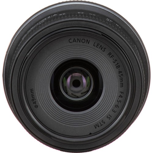 Ống kính Canon RF-S 18-45mm f/4.5-6.3 IS STM (99,9% - like new) - Ống kính Canon RF