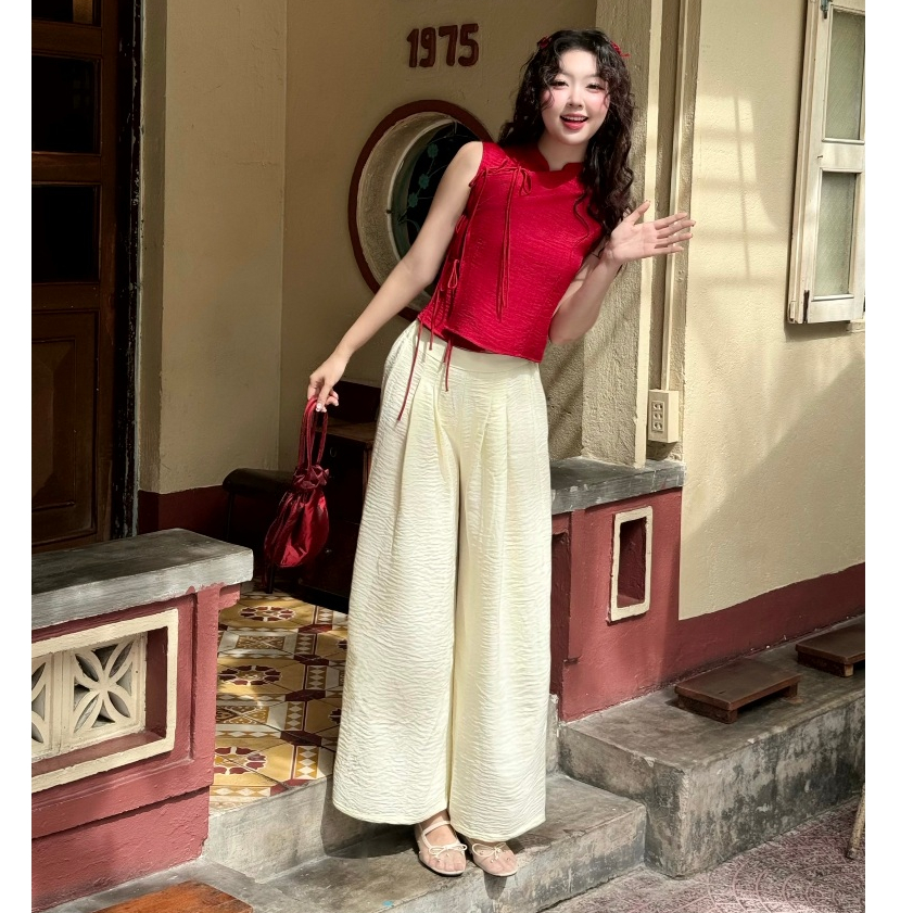 Quần Áo Dài Vải Đũi GAGO BRAND Dễ Phối Đồ Cách Tân Và Truyền Thống GO5034 GO5083