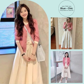 Set Váy Áo Len Nữ Lawan Hồng Trắng  Len Lông Thỏ Mềm Mại Co Giãn Kèm Chân Váy Midi Xòe Thanh Lịch Thời Trang Charmy Shop