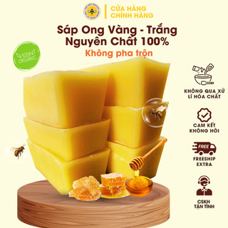 Sáp Ong Vàng/Trắng Nguyên Chất– Làm son, Dưỡng da, Nến thơm, Bánh kẹo Tiệm NesViet