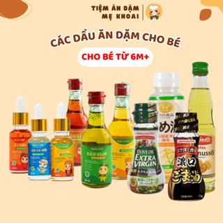 Dầu Ăn Dặm Cho Bé - Set Dầu Ăn Hakukid Bổ Não, Tăng Đề Kháng, Hỗ Trợ Tiêu Hóa & Phát Triển Toàn Diện
