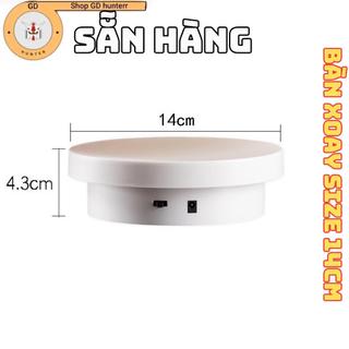  Bàn Xoay Size 12cm Chụp Ảnh Sản Phẩm Trưng Bày Xoay 360 Độ Đế Xoay Chụp Ảnh Và Quay Video 