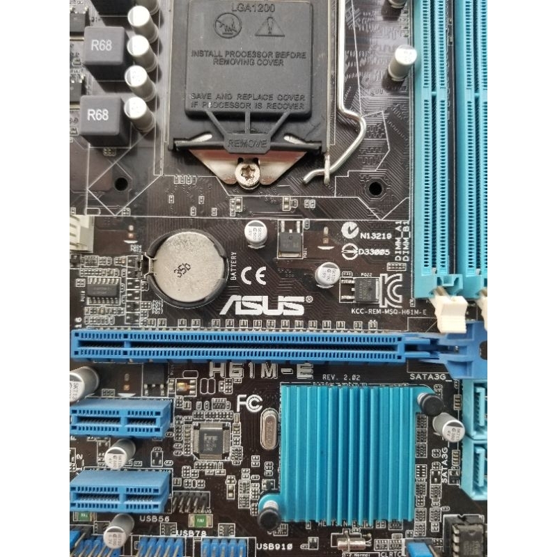 Main h61 Asus sk 1155