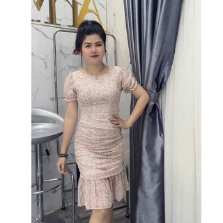 Đầm Thiết Kế Cao Cấp ANVY [ Tone Màu Xinh Xắn ] Váy Hoa Tiểu Thư Thanh Lịch
