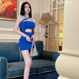 Đầm body cúp ngực hở eo thoitrang_barkaraoke