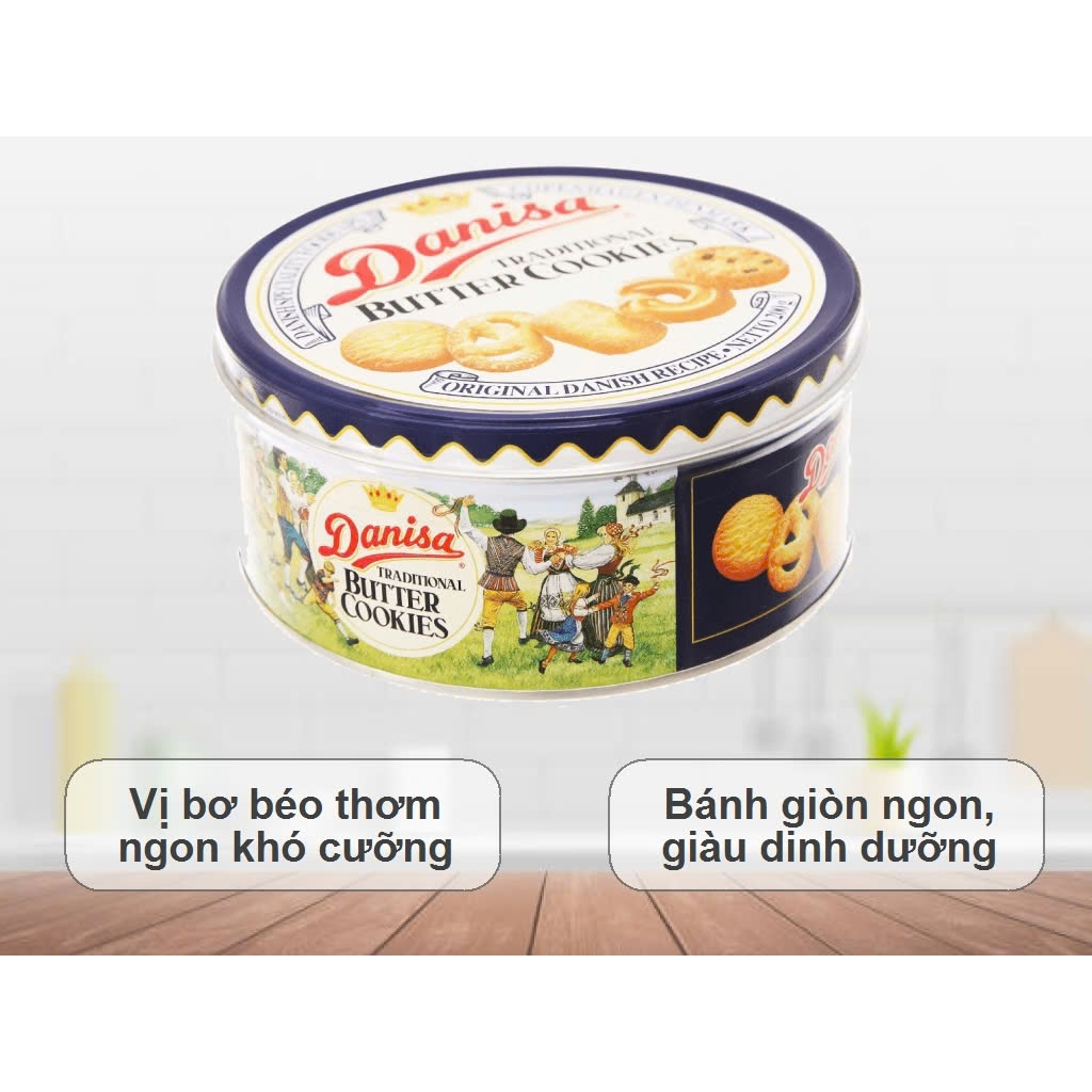 Bánh Quy Bơ Danisa Cao Cấp Hộp 200g