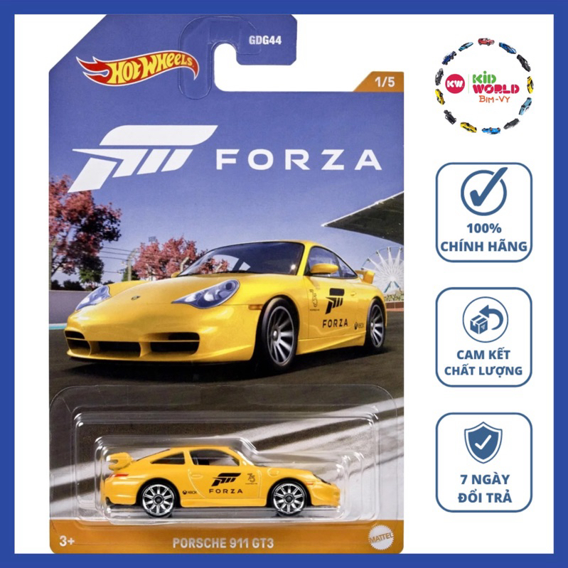 Xe mô hình Hot Wheels Forza Series Porsche 911 GT3 HLK28.