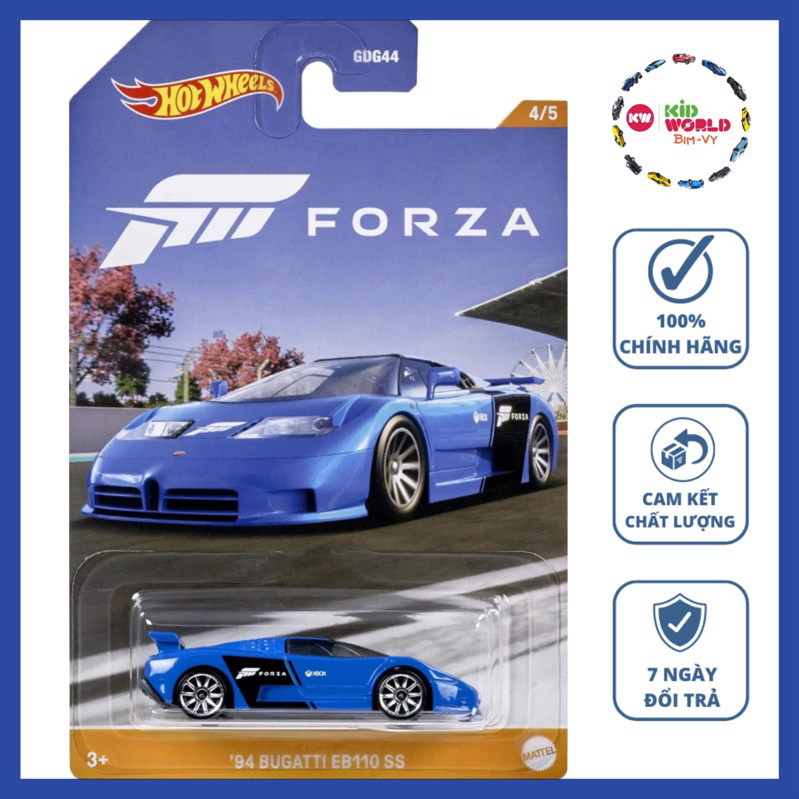 Xe mô hình Hot Wheels Forza Series '94 Bugatti EB110 SS HLK26.