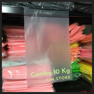  10Kg Túi OPP Mờ Đựng Quần Áo Có Lỗ Thoáng Khí - Túi Mờ Dán Miệng Đựng Quần Áo - Giá Sỉ 