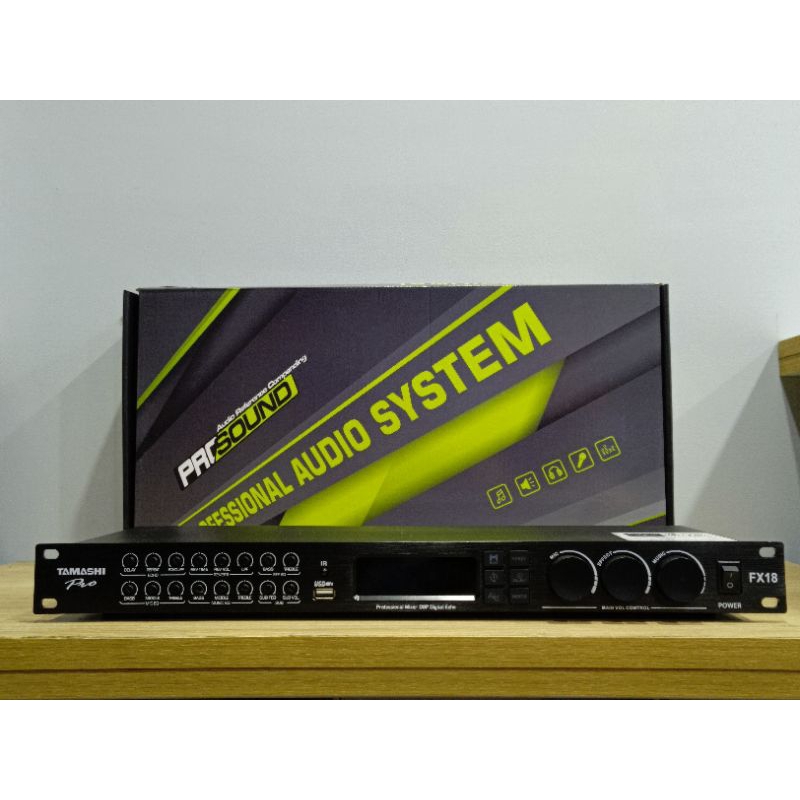Vang Cơ Lai Số Tamashi Pro FX18 - Reverb, Delay, EQ