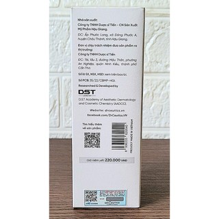 Toner Standard Drceutics Cấp Ẩm Cho Da Thường 200ml