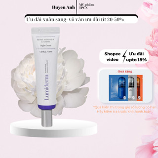 Kem Retinal 0,1% Lumiderm màu xanh hỗ trợ giảm mụn ẩn, giảm thâm nám, sạm da giúp đều màu da hiệu quả