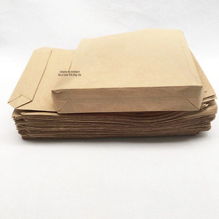 100 Túi giấy Kraft cỡ 20x25x4cm (túi giấy xi măng)