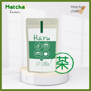 Bột Matcha Haru nhập chính hãng Nhật Bản (gói nhỏ) - dùng trong trà đạo, pha chế