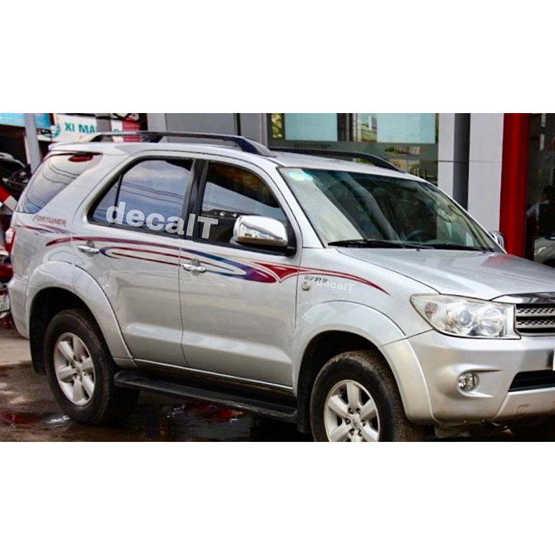 Tem Dán Sườn Xe Fortuner Mẫu Mới. Tem Dán Sườn Xe Fortuner (F1031)