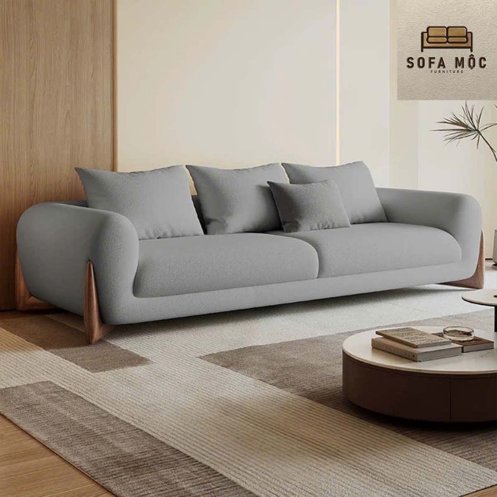 Ghế Sofa Mộc Dáng Dài Chân Gỗ Dáng Dài Có Góc Cao Cấp M4 Dùng Phòng Khách,Phòng Ngủ,Cửa Hàng | BigBuy360 - bigbuy360.vn