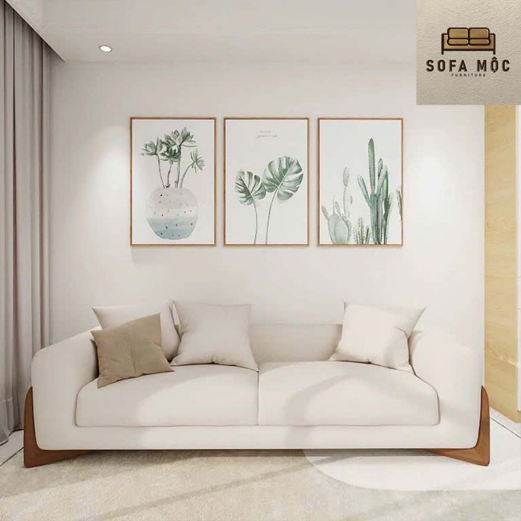 Ghế Sofa Mộc Dáng Dài Chân Gỗ Dáng Dài Có Góc Cao Cấp M4 Dùng Phòng Khách,Phòng Ngủ,Cửa Hàng | BigBuy360 - bigbuy360.vn