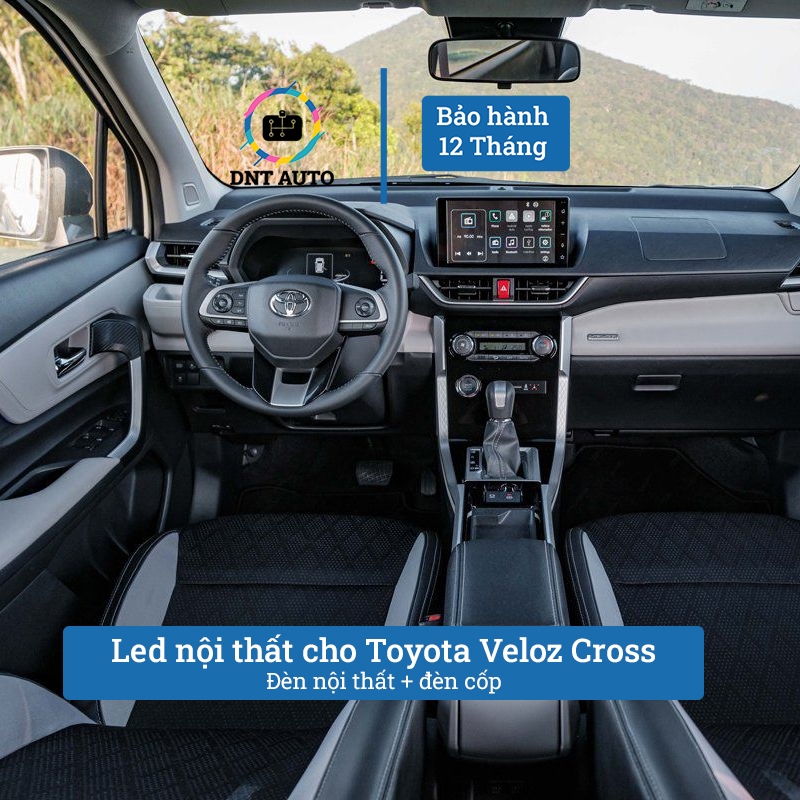 Bóng Led nội thất Toyota Veloz Cross, đèn led trần Toyota Veloz Cross