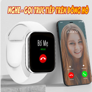 Đồng hồ thông minh WATCH 9 Nghe gọi Nhận thông báo Theo dõi sức khỏe Chống nước cho Nam và Nữ