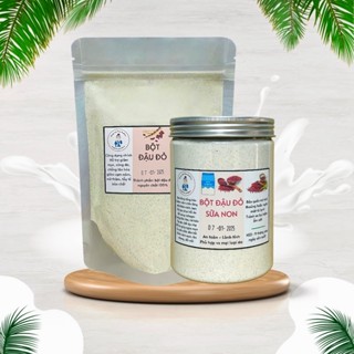 Bột ủ trắng đậu đỏ sữa non, bột đậu đỏ nguyên chất 1kg - bột đắp mặt và tắm body