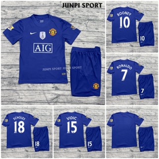 ÁO QUẦN BÓNG ĐÁ CLB MANCHESTER UNITED - BẢN RETRO 2009 - VẢI GAI THÁI CAO CẤP