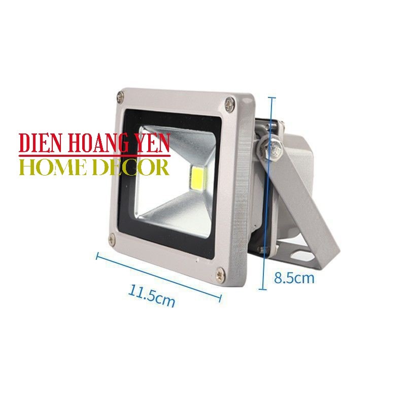 Đèn Pha Led 10W Siêu Sáng (Trắng, Vàng, Dương, Lá, Đỏ, Đổi Màu)
