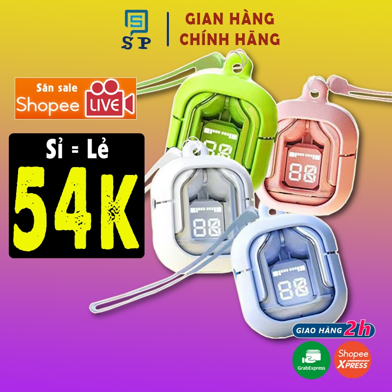 Tai nghe bluetooth gaming KY8 Pro S P, tai nghe không dây S P cảm ứng có mic phone điện thoại