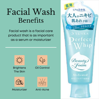 SỮA RỬA MẶT SENKA PERFECT WHIP ACNE CARE