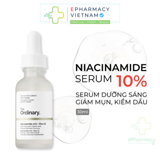 Tinh Chất THE ORDINARY Niacinamide 10% + Zinc 1% Kiềm Dầu, Giảm Thâm, Mụn