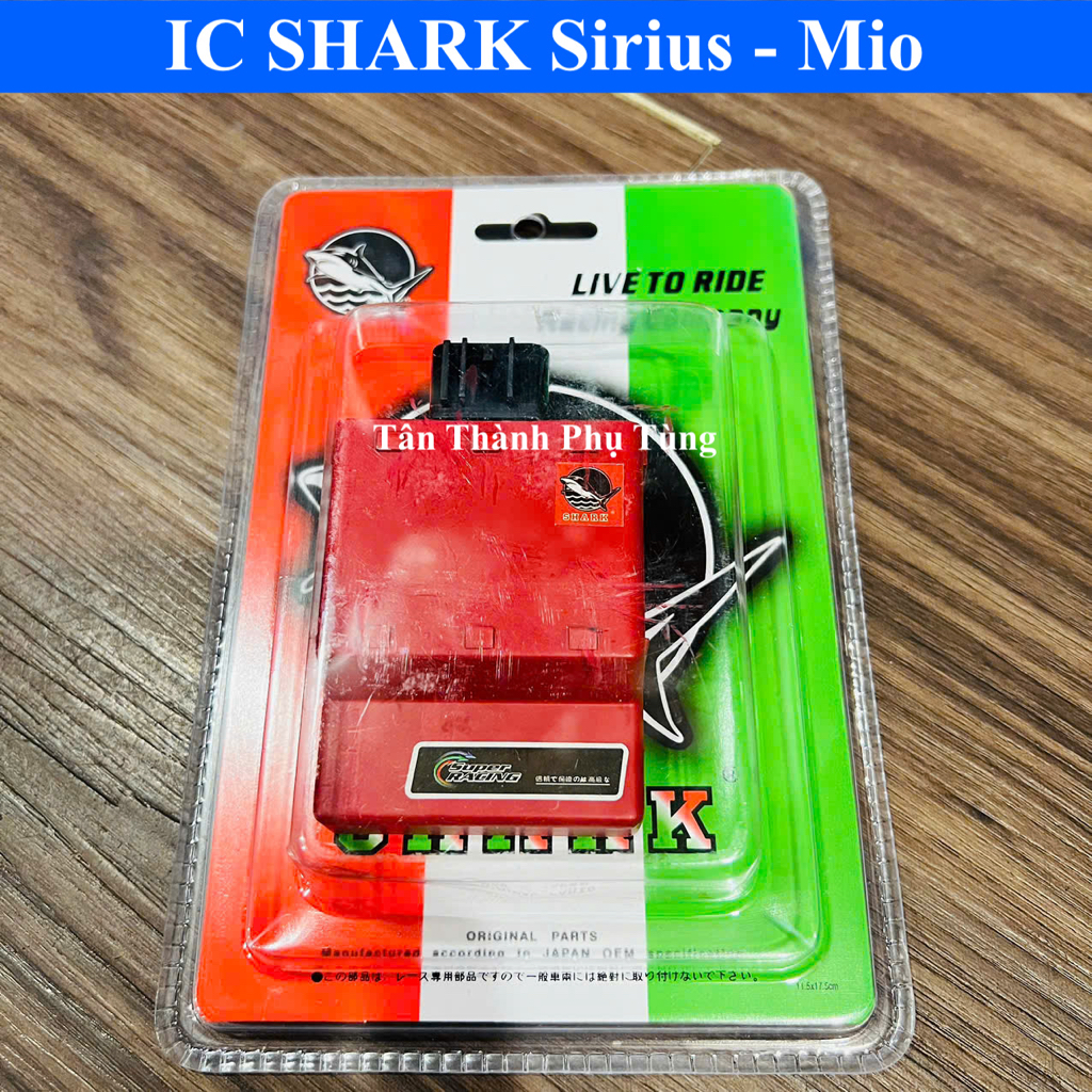 IC SHARK gắn xe Sirius, Mio