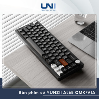 YUNZII AL68 QMK/VIA – BÀN PHÍM CƠ AL68 – Layout 65% - Case nhôm - 3 mode – UNI OFFICIAL STORE