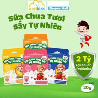 Sữa Chua Sấy ANPASO Bổ Sung 2 Tỷ Lợi Khuẩn Cho Bé - Sấy Thăng Hoa Giữ Nguyên Hương Vị - Hộp 20g