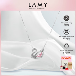 [GIÁ TRÊN LIVE]  Dây chuyền thiên nga CDE Crystal Swan Necklace Silver CDE6042SV