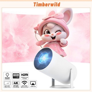  Máy chiếu mini HY300Pro 4K Full HD Android11.0 Bluetooth 5.0 cho điện thoại máy chiếu phim 
