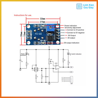 Cảm biến nồng độ cồn MQ-3 (Ancol)