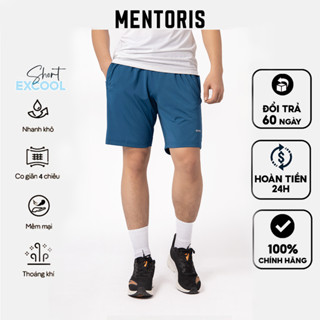 Quần short nam cao cấp InfinityFlex - Mentoris, Quần đùi nam chất thun siêu mát, siêu co dãn MSR03