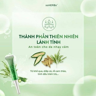 [CHÍNH HÃNG 100%] COMBO CAO KHỔ QUA soHERBs ( Sữa Rửa Mặt + Cao Khổ Qua)
