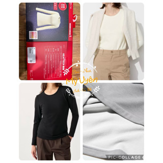 [Dòng ấm nhất] Áo giữ nhiệt nữ heattech Ultra warm Uni qlo tag Nhật