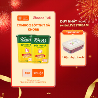 [Exclusive Livestream] Combo 2 Bột Thịt Gà Knorr Professional 1kg - Chuyên Dùng Cho Nấu Ăn