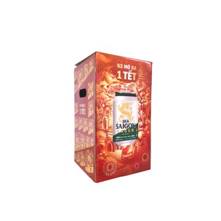   Giao hỏa tốc  Thùng 63 lon bia Sài Gòn Lager 330ml phiên bản đặc biệt  HSD: 11 2025  