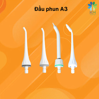 Phụ kiện máy tăm nước Procare A3, 4 đầu phun, hộp đựng, đế sạc, bình nước, ống hút,...